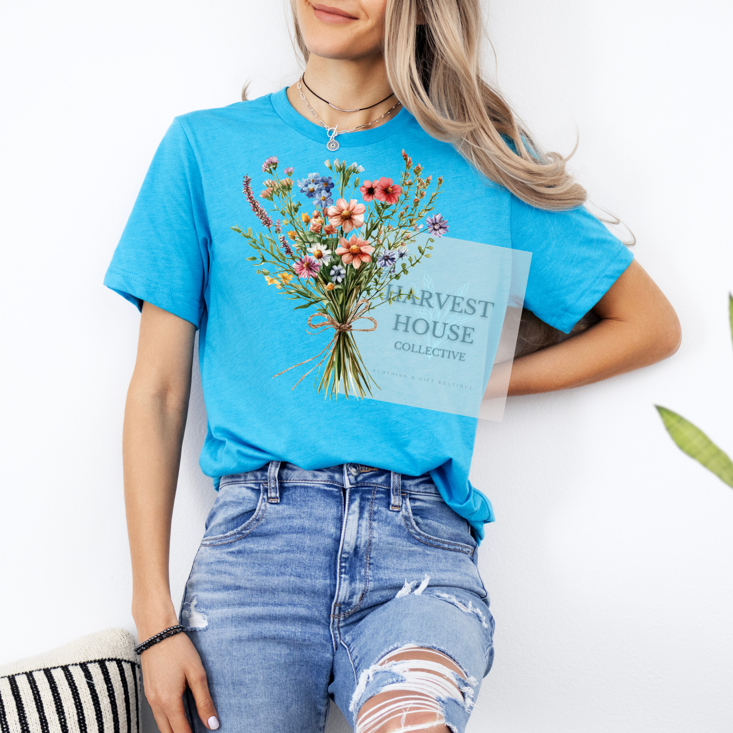 Floral Bouquet Bella Canvas Tee