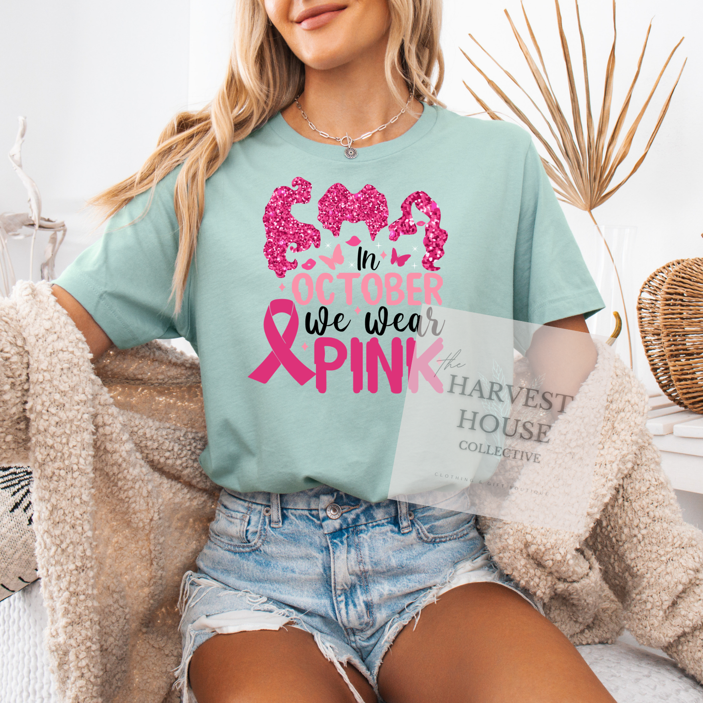 We Wear Pink Bella Canvas Tee