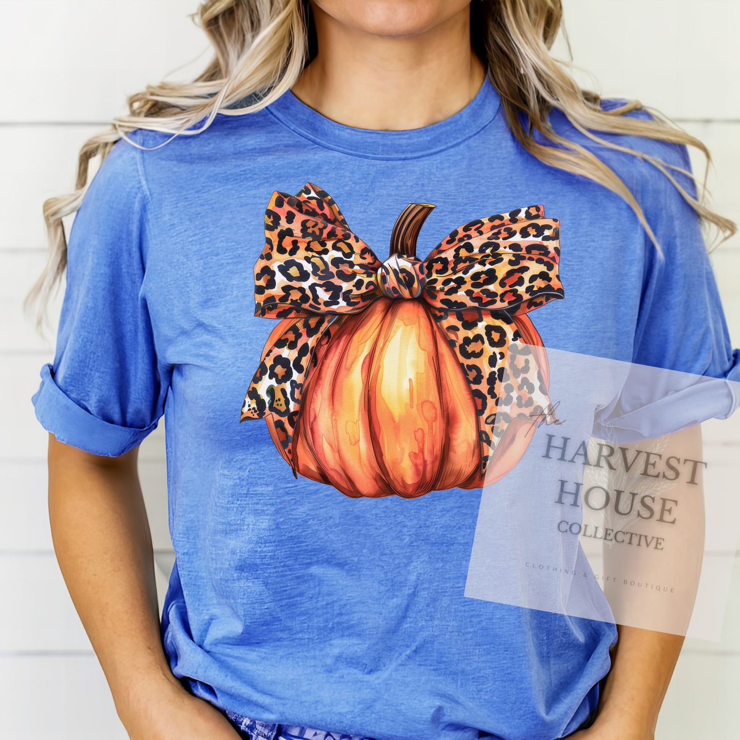 Leopard Pumpkin Tee
