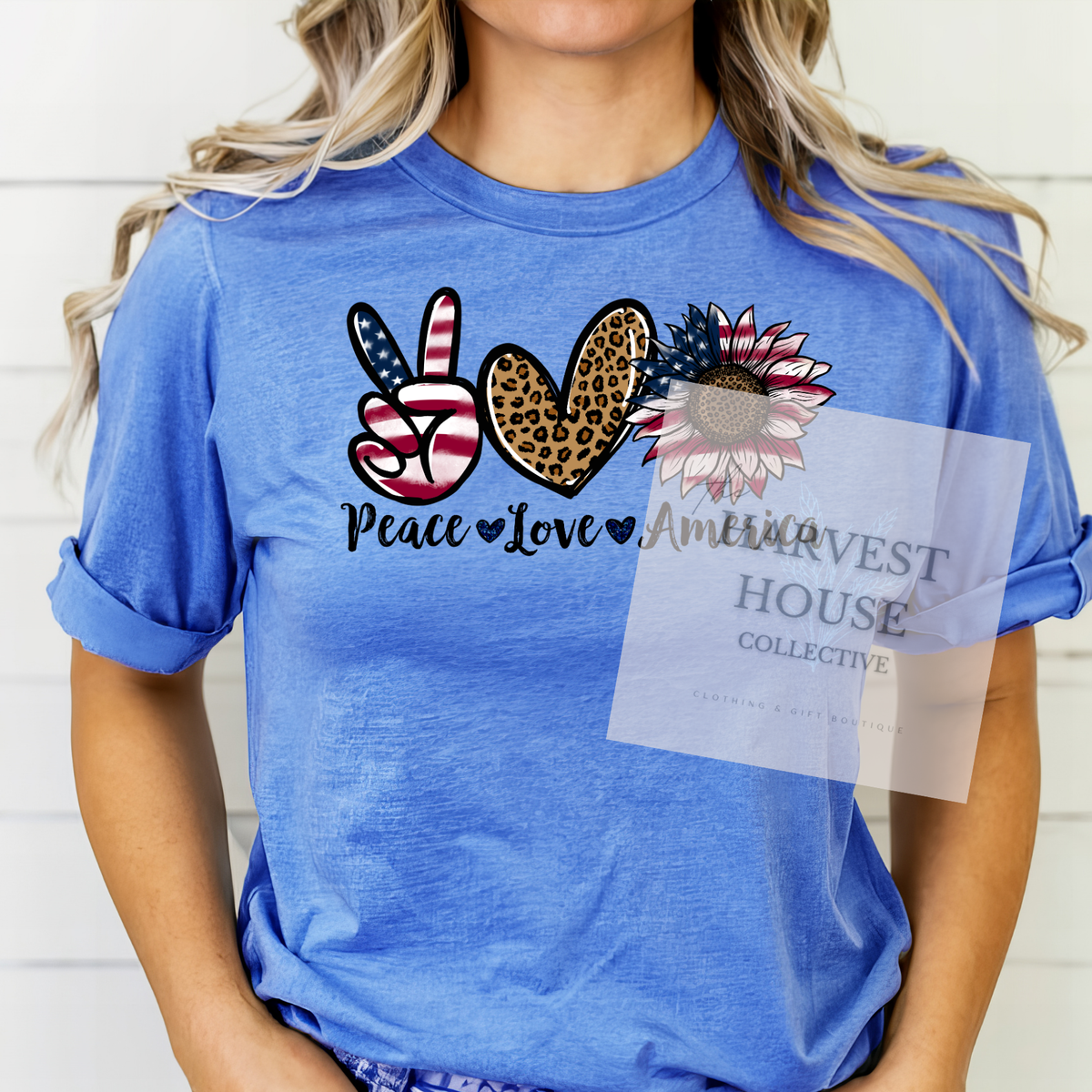 Peace Love America Shirt