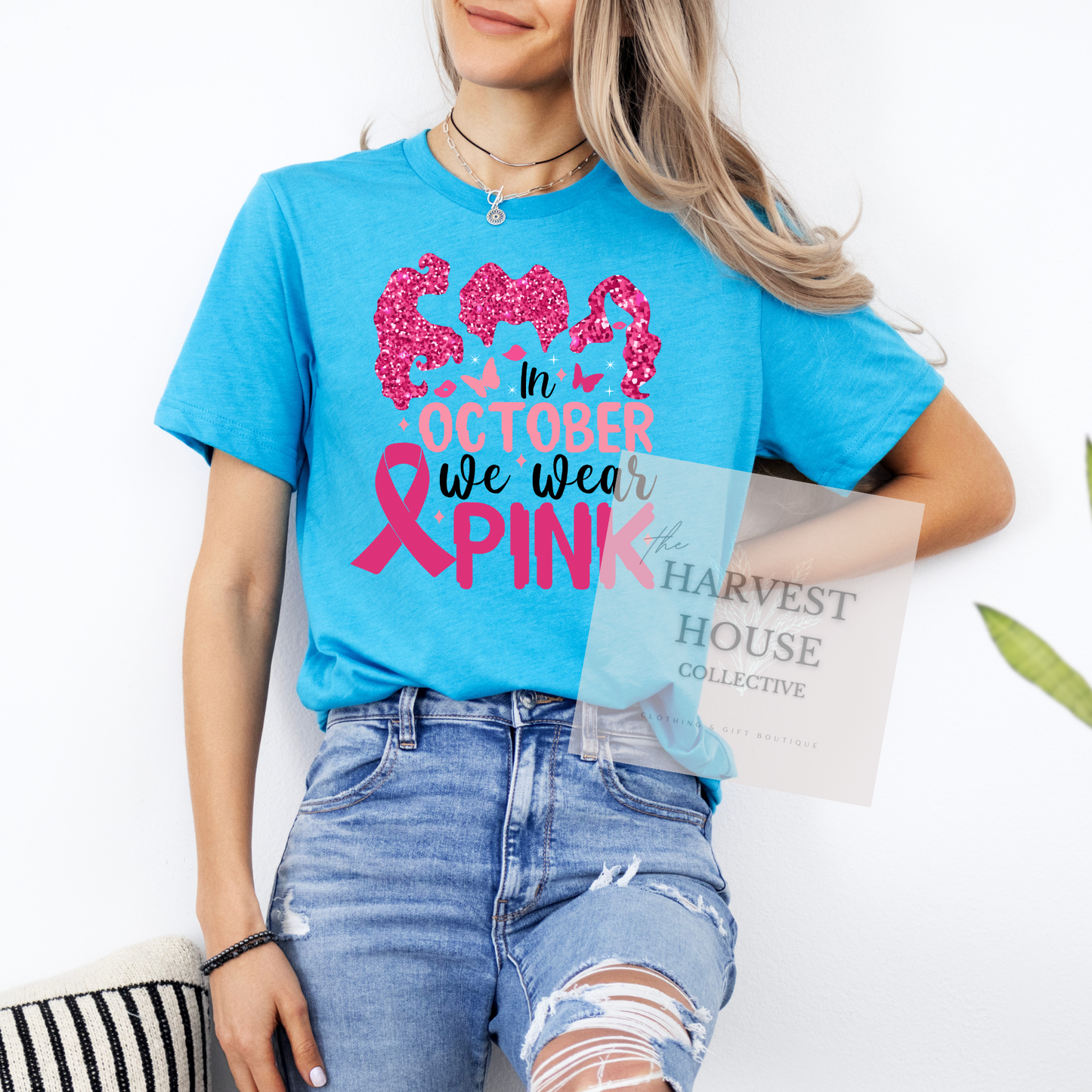 We Wear Pink Bella Canvas Tee