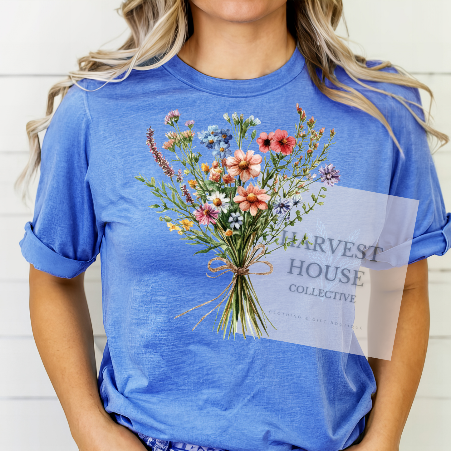 Floral Bouquet Bella Canvas Tee