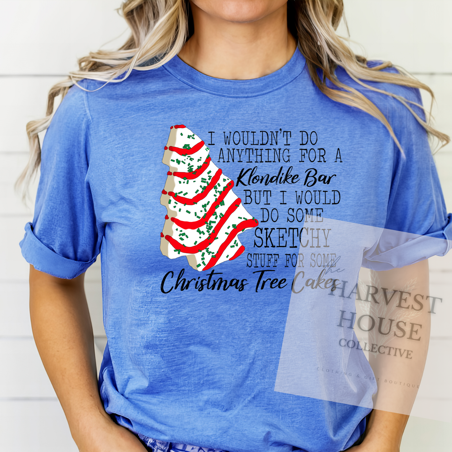 Christmas Tree Cake Bella Canvas Tee