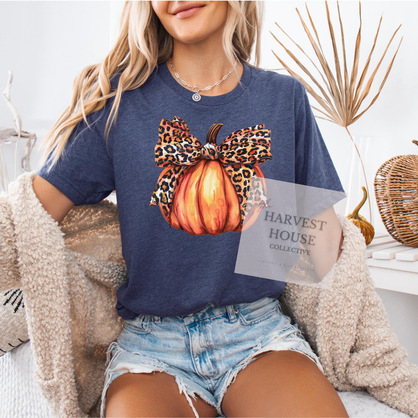 Leopard Pumpkin Tee