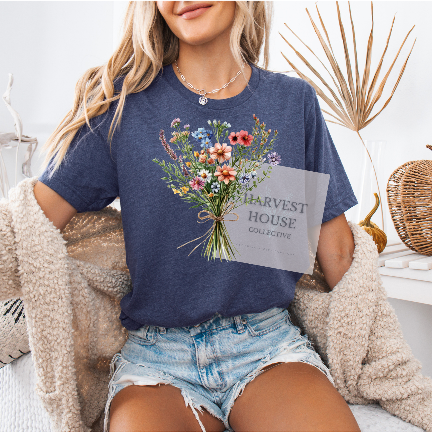 Floral Bouquet Bella Canvas Tee