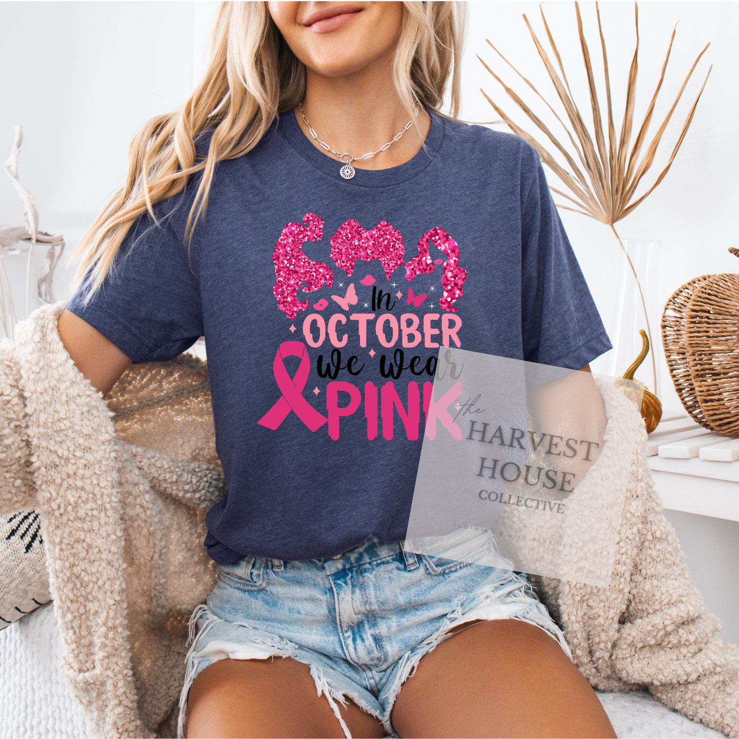 We Wear Pink Bella Canvas Tee