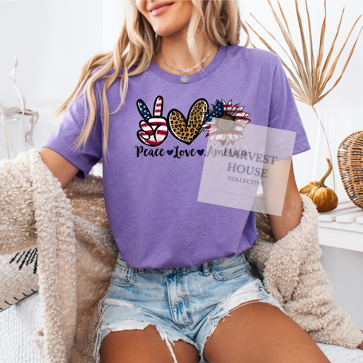 Peace Love America Shirt