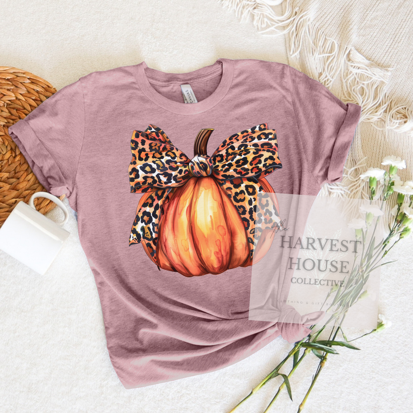 Leopard Pumpkin Tee