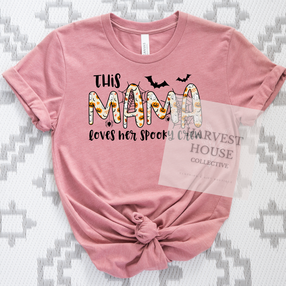 This Mama Loves Her Spooky Crew Tee