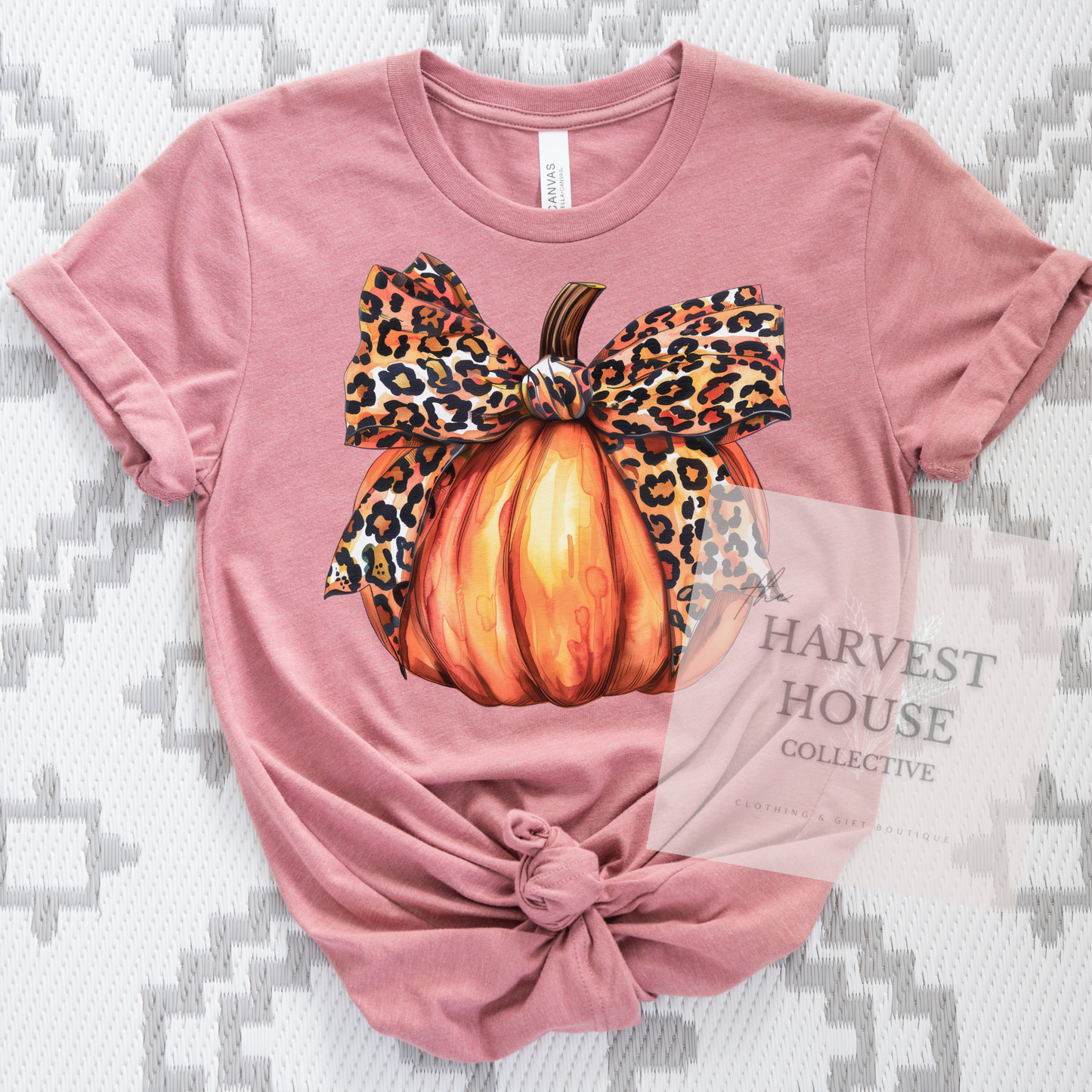 Leopard Pumpkin Tee