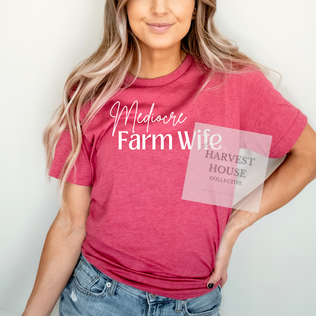 Mediocre Farm Wife Tee
