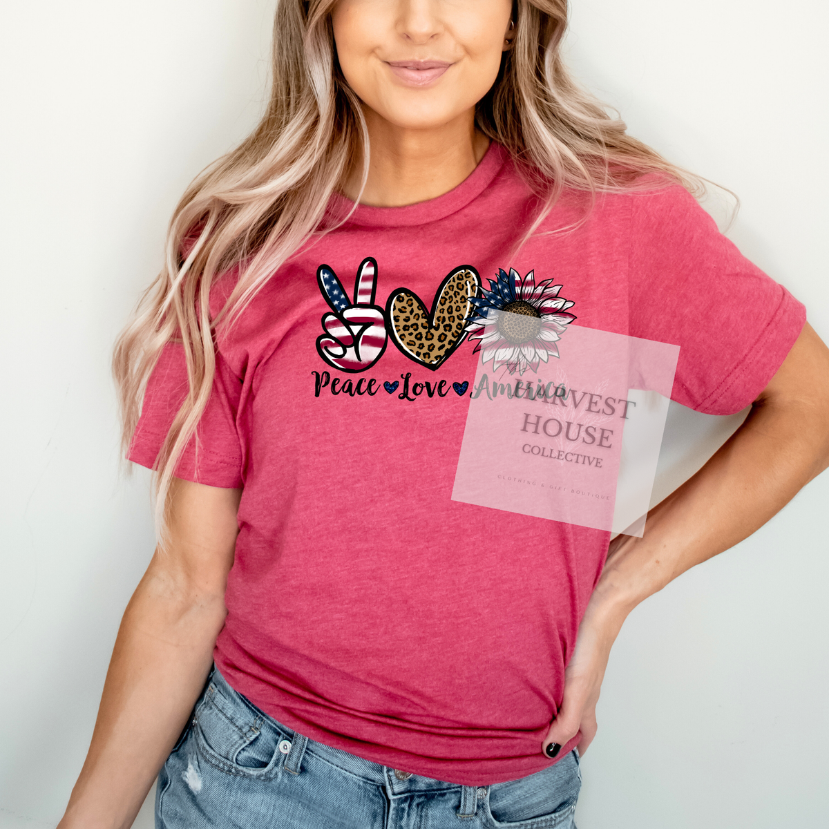 Peace Love America Shirt