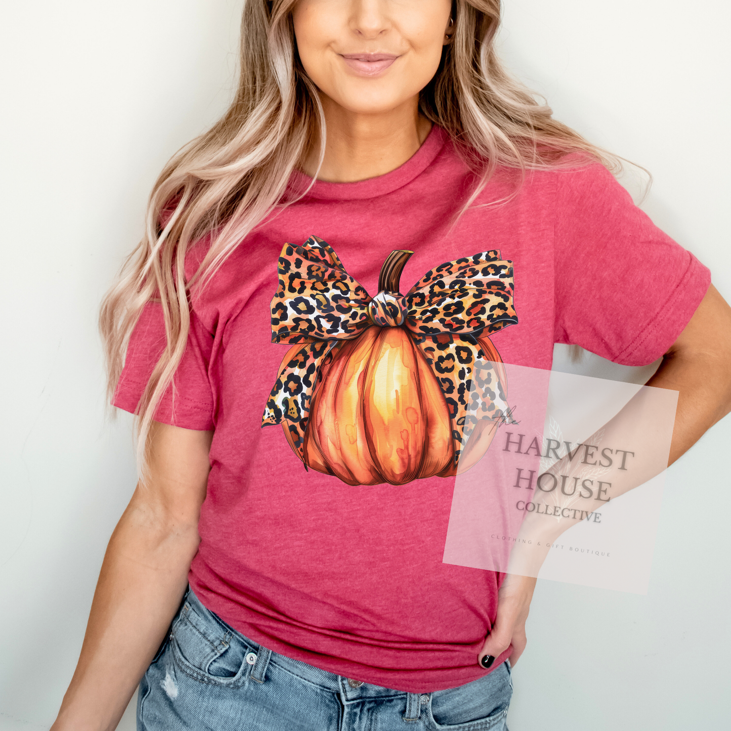 Leopard Pumpkin Tee