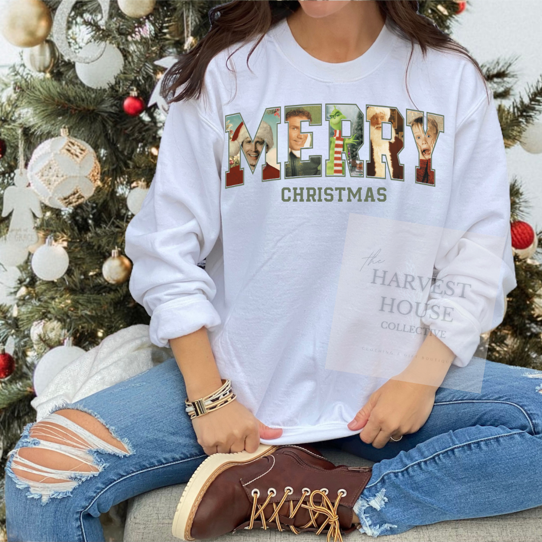 Movie Merry Christmas Sweatshirt