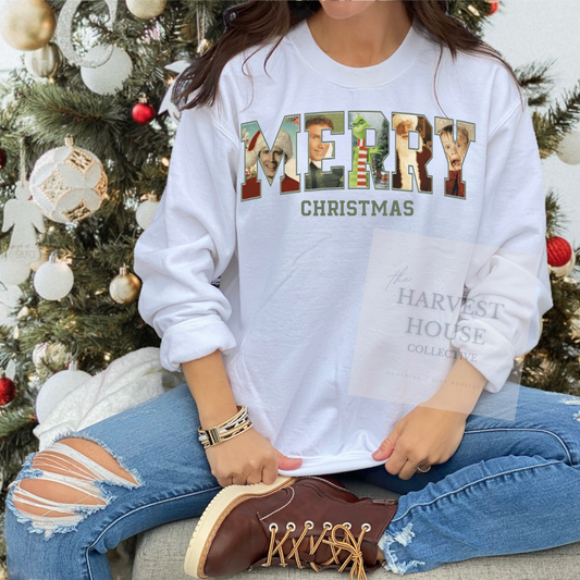 Movie Merry Christmas Sweatshirt