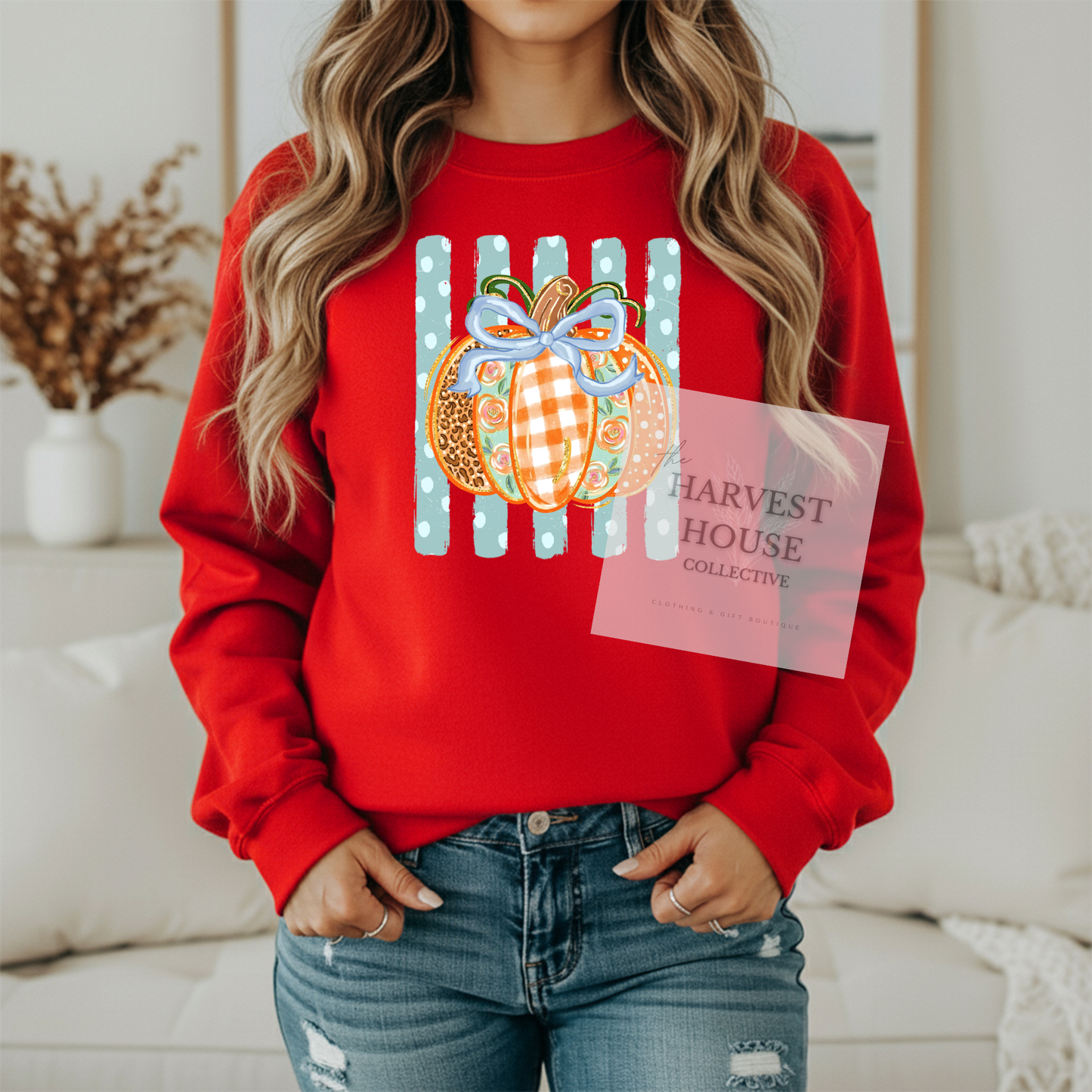 Polka Dot Pumpkin Shirt