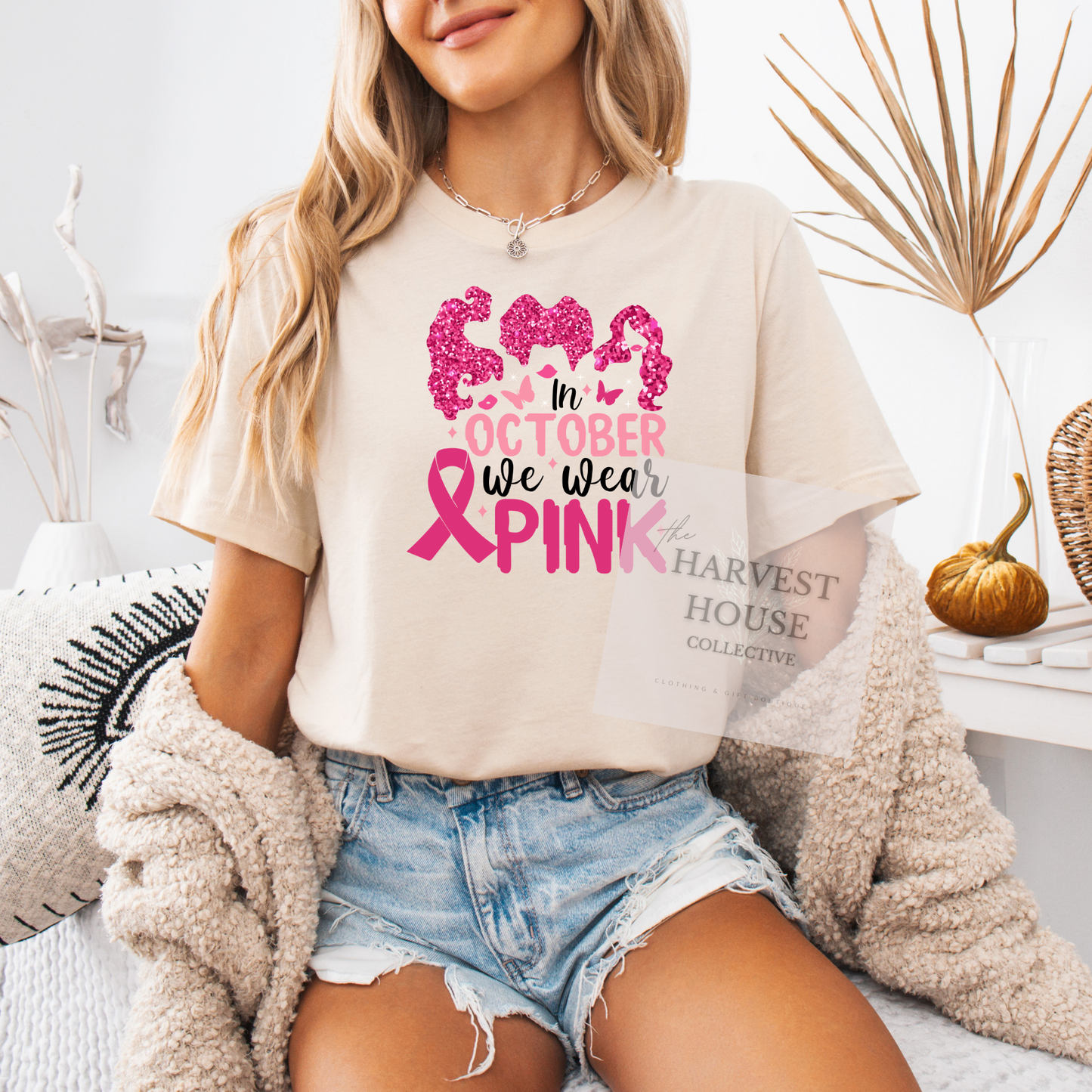 We Wear Pink Bella Canvas Tee