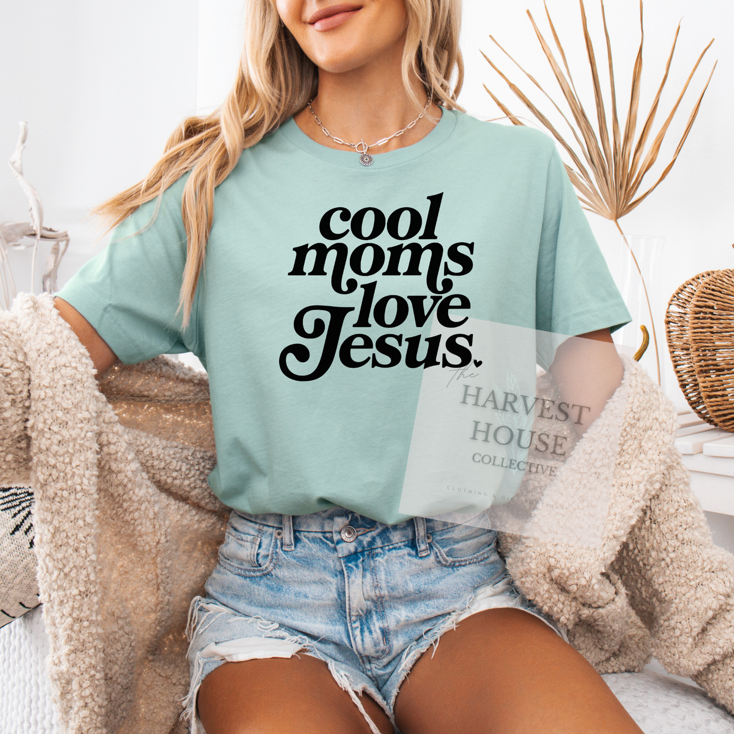 Cool Moms Love Jesus Tee