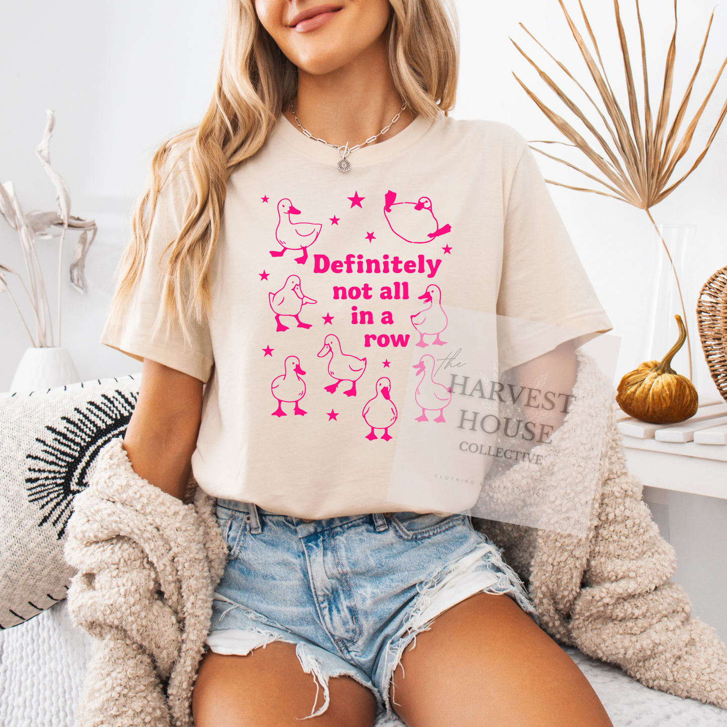Ducks In A Row Tee