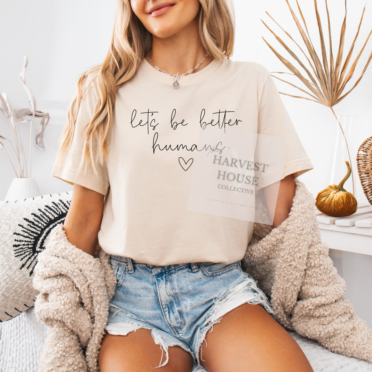 Let's Be Better Humans Tee