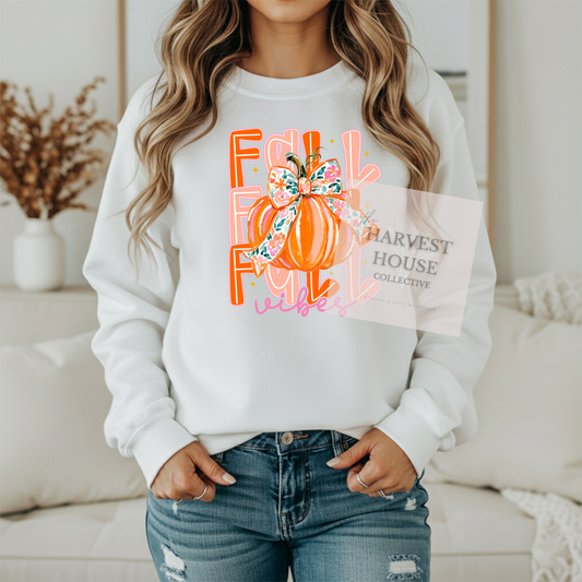 Orange Fall Gildan Crewneck & Hoodie