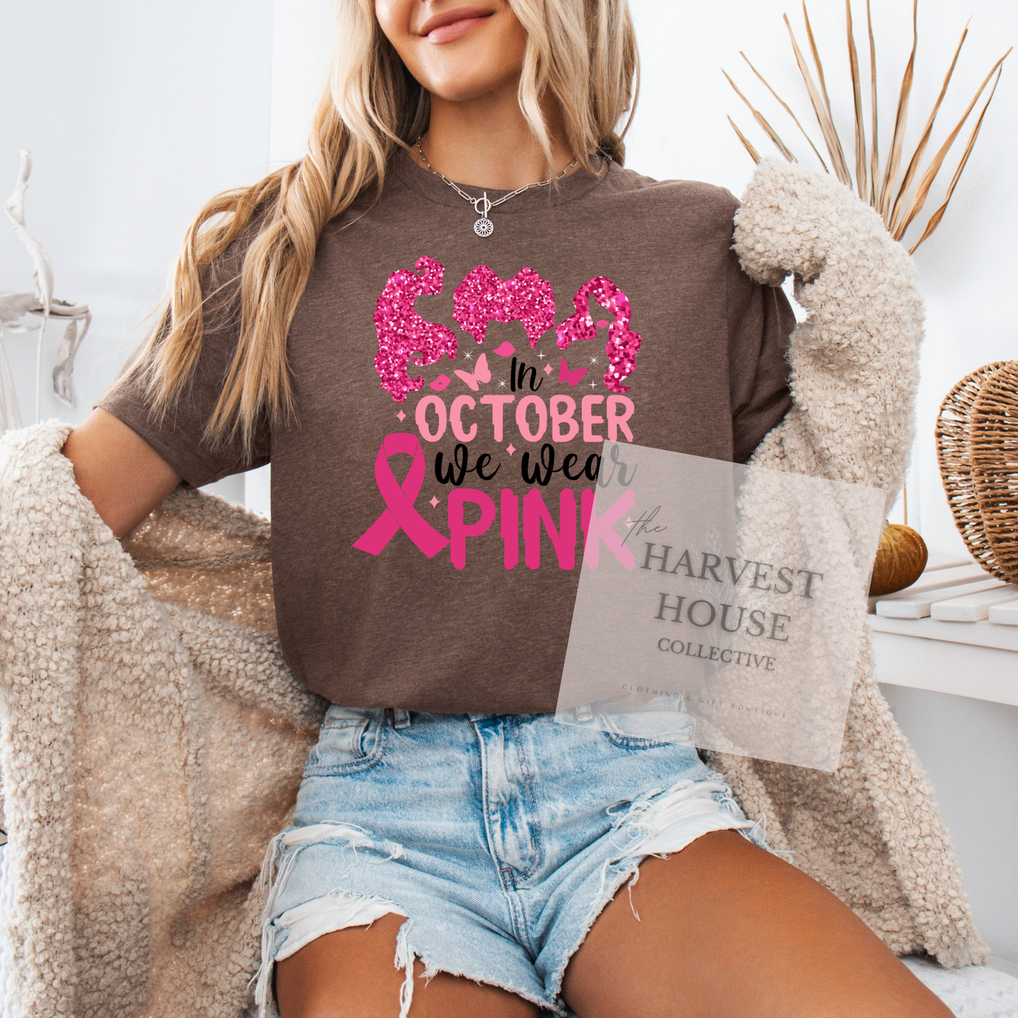 We Wear Pink Bella Canvas Tee