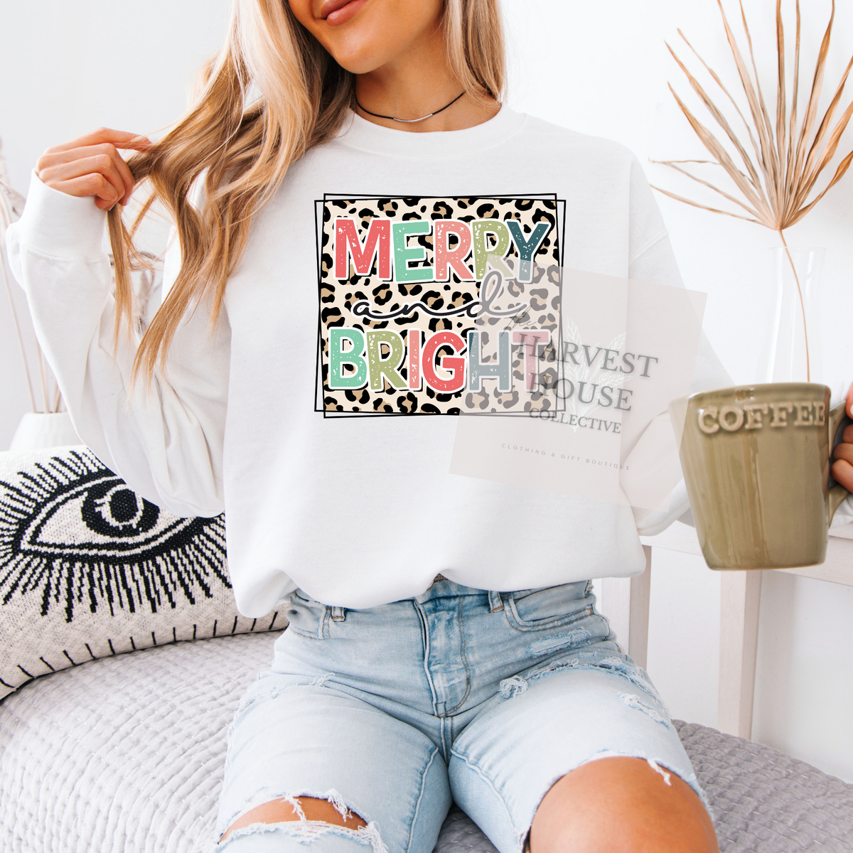 Merry & Bright Crewneck & Hoodie