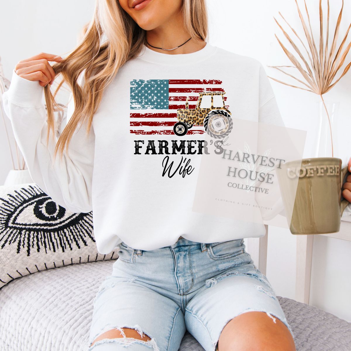 Farmer's Wife Crewneck & Hoodie