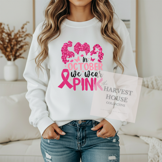 We Wear Pink Crewneck & Hoodie
