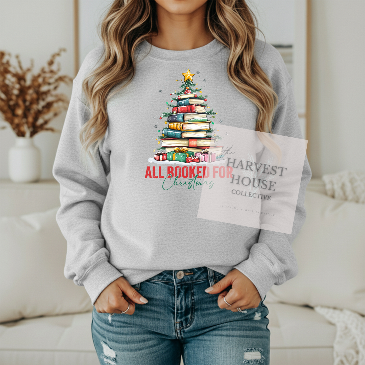 All Booked For Christmas Shirt