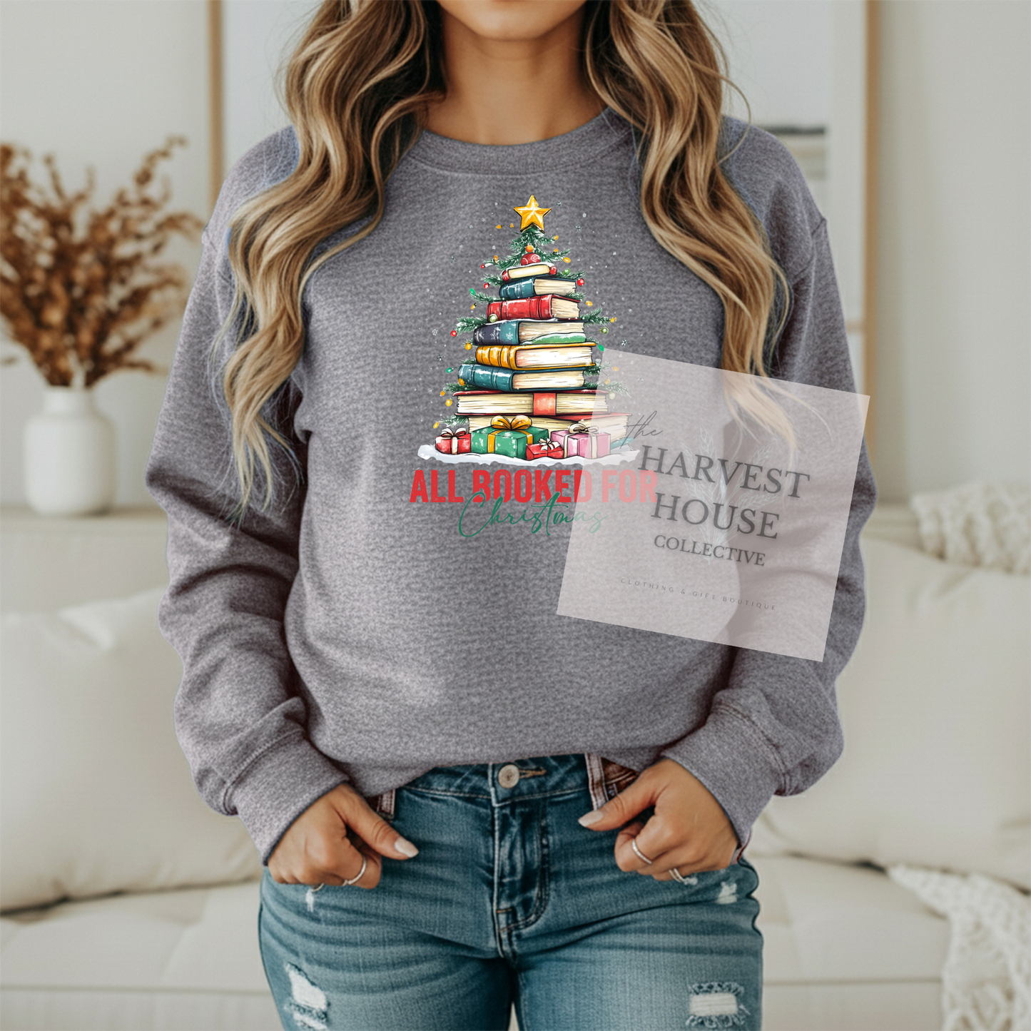 All Booked For Christmas Shirt