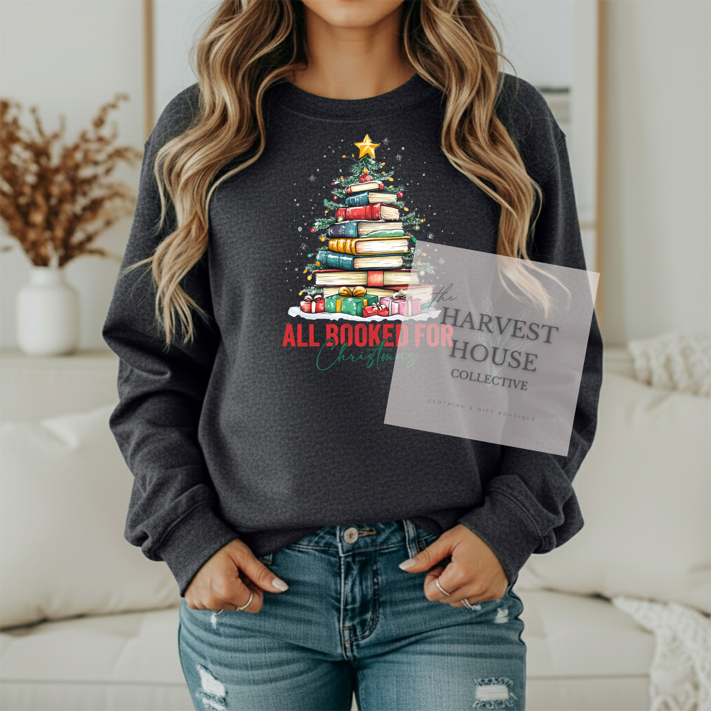 All Booked For Christmas Shirt