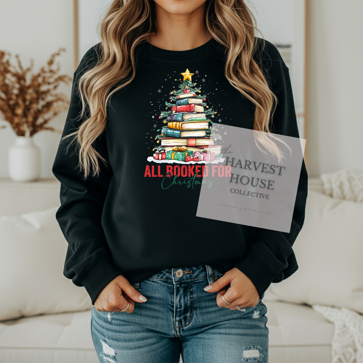 All Booked For Christmas Shirt