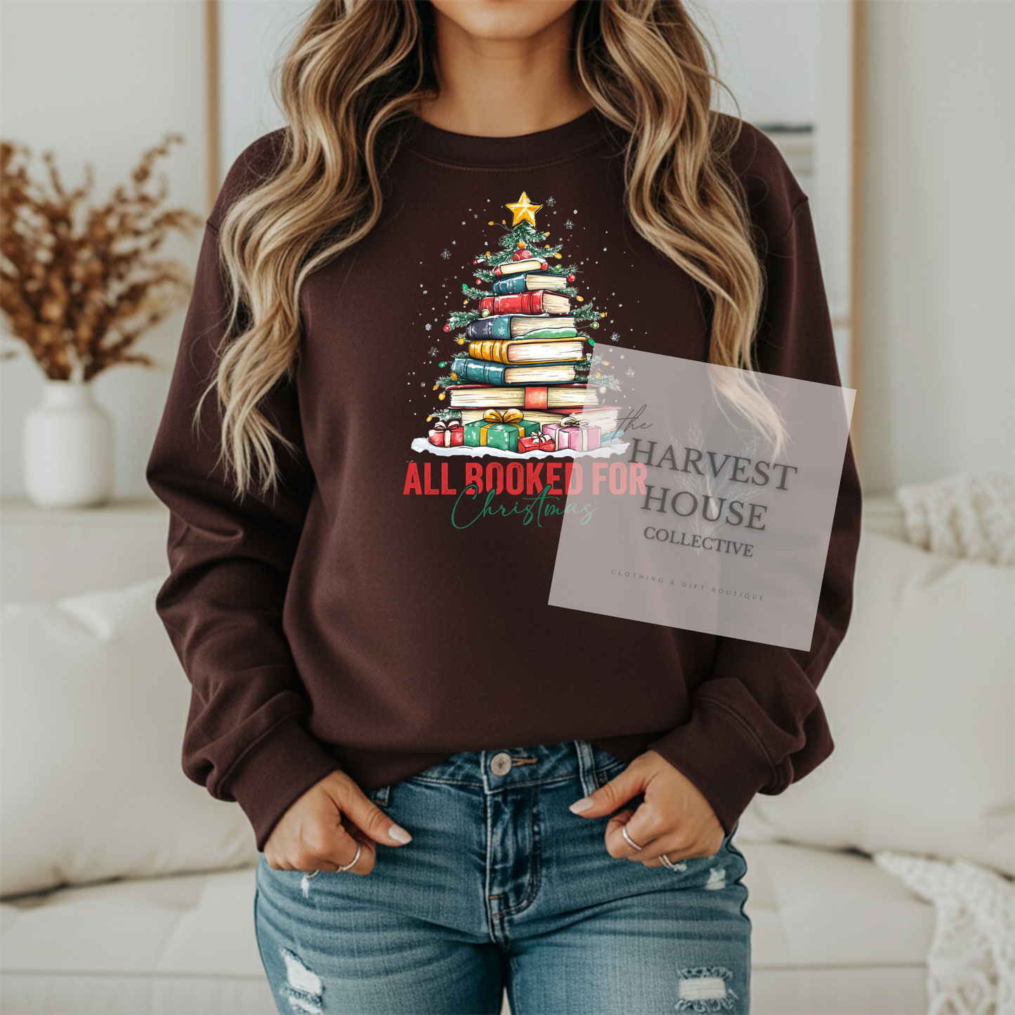 All Booked For Christmas Shirt