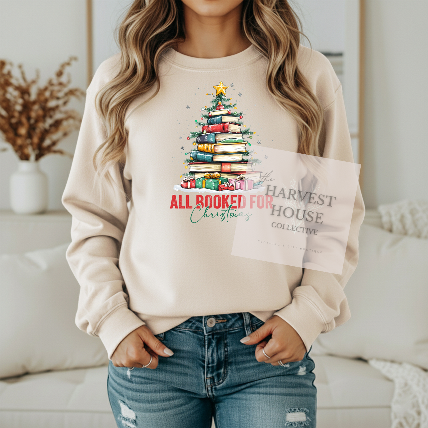 All Booked For Christmas Shirt