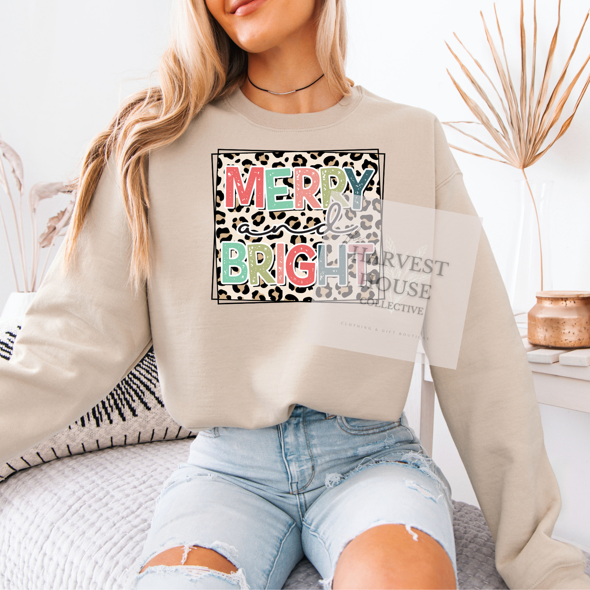 Merry & Bright Crewneck & Hoodie