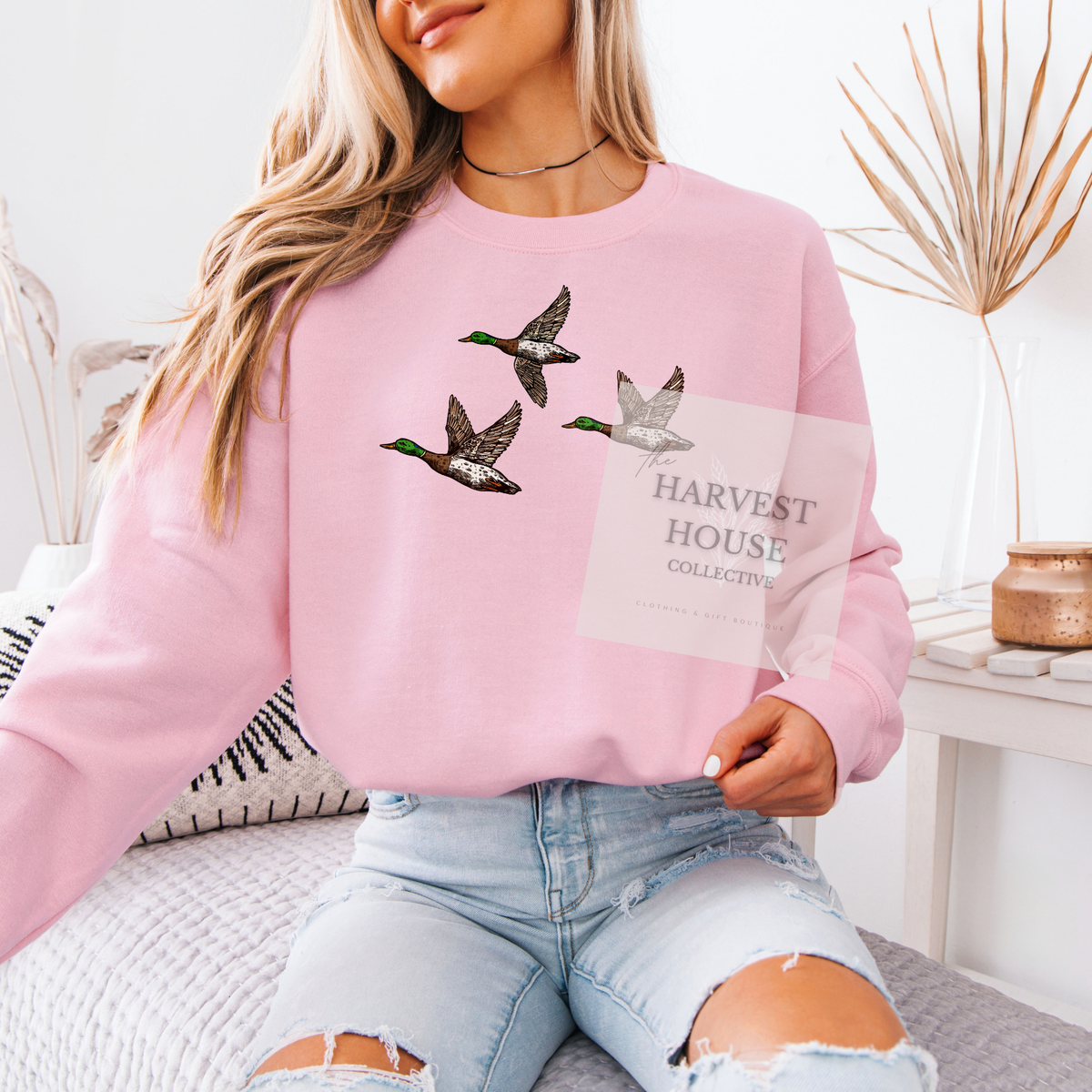 Flying Mallard Crewneck & Hoodie