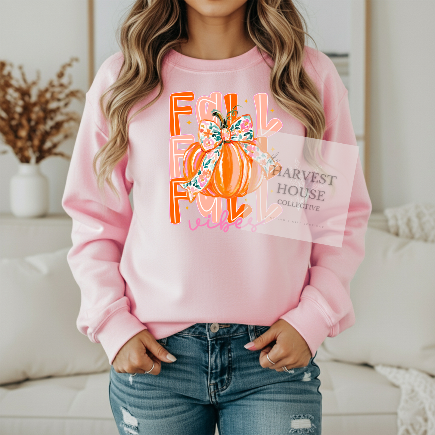 Orange Fall Gildan Crewneck & Hoodie