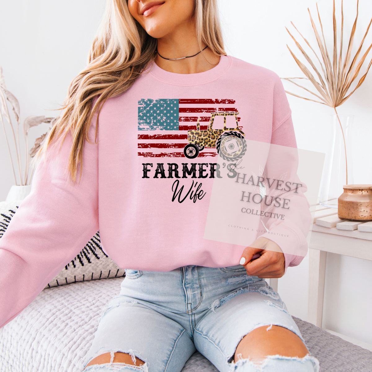 Farmer's Wife Crewneck & Hoodie