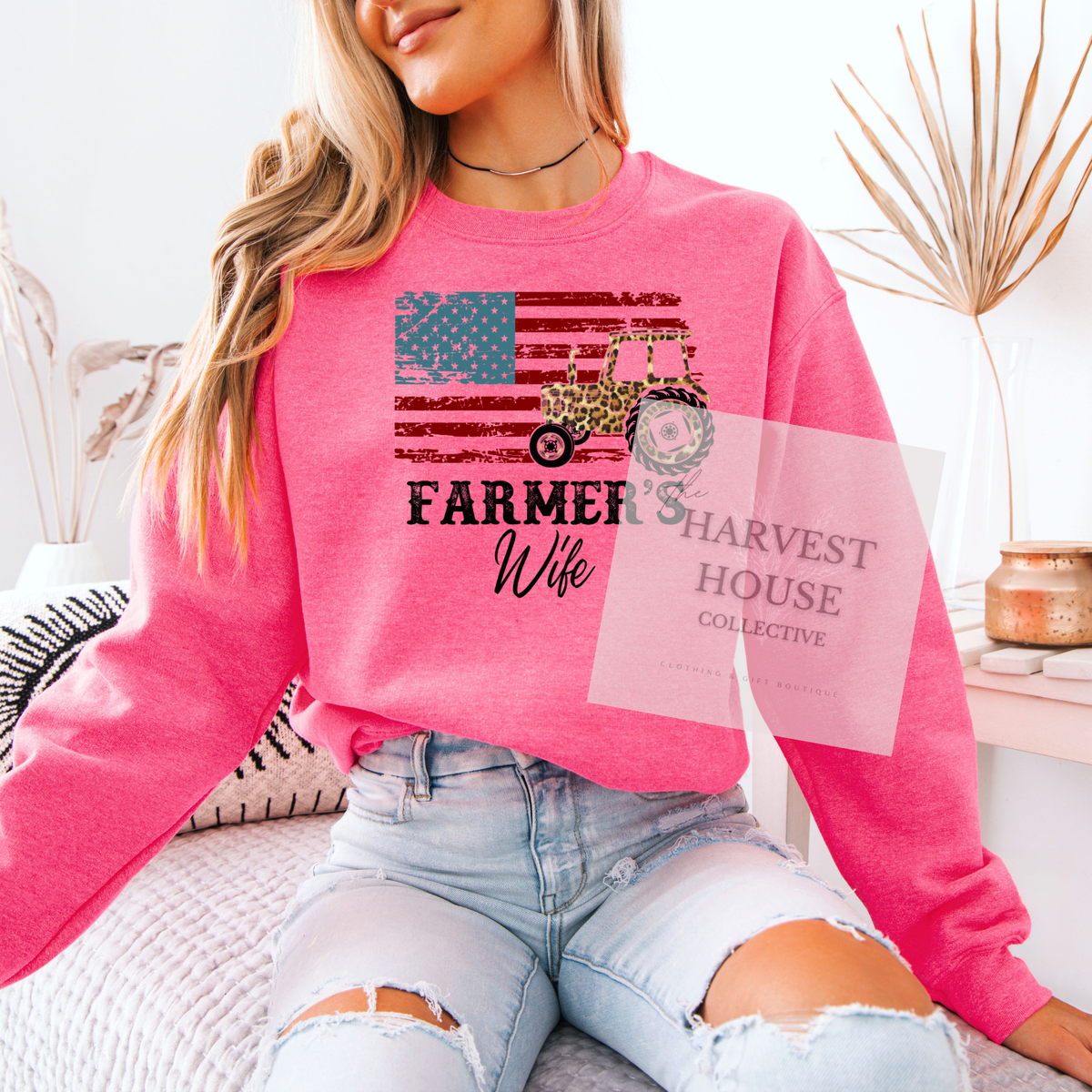 Farmer's Wife Crewneck & Hoodie