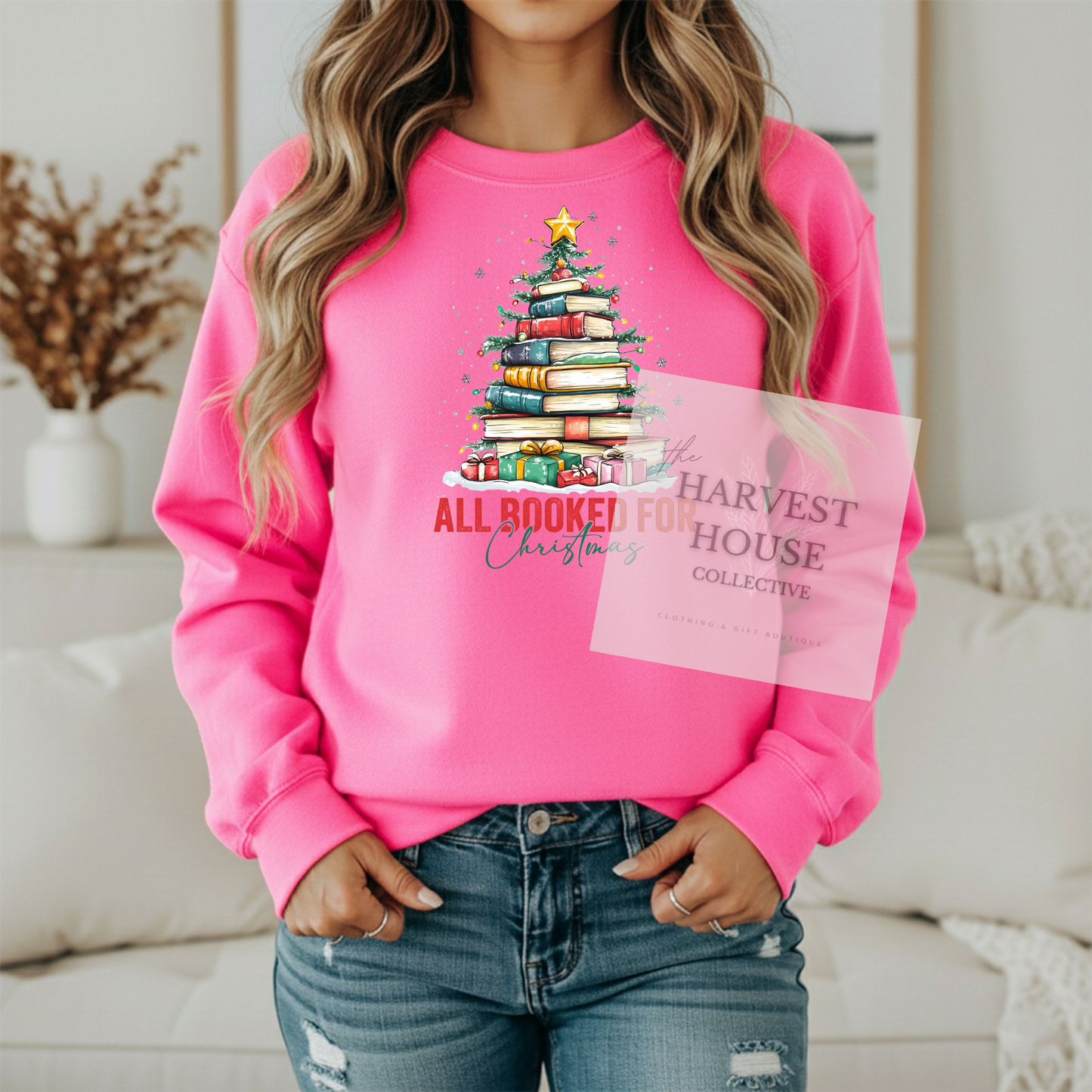 All Booked For Christmas Shirt