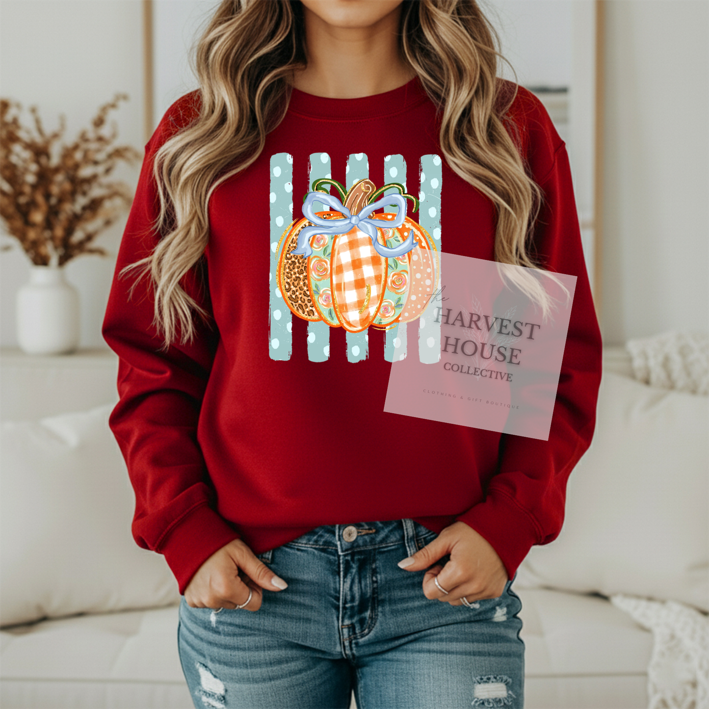 Polka Dot Pumpkin Shirt