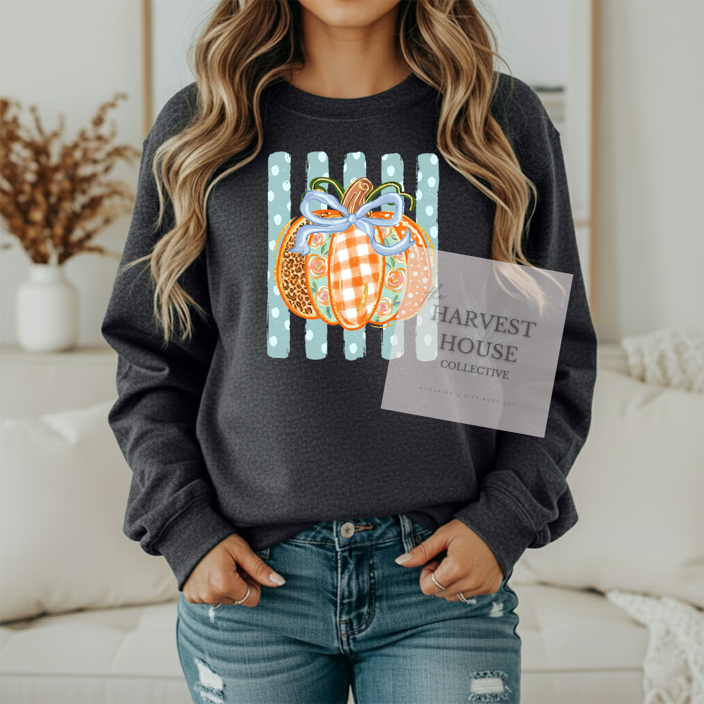 Polka Dot Pumpkin Shirt