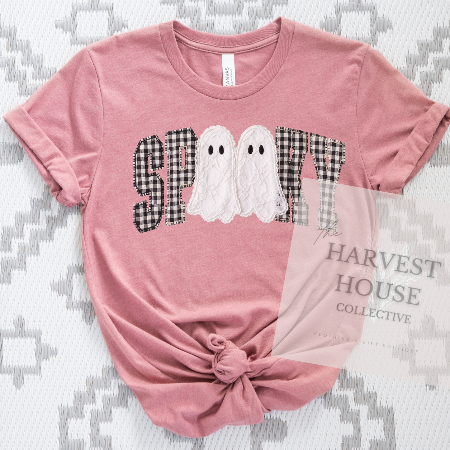 Faux Lace Spooky Shirt
