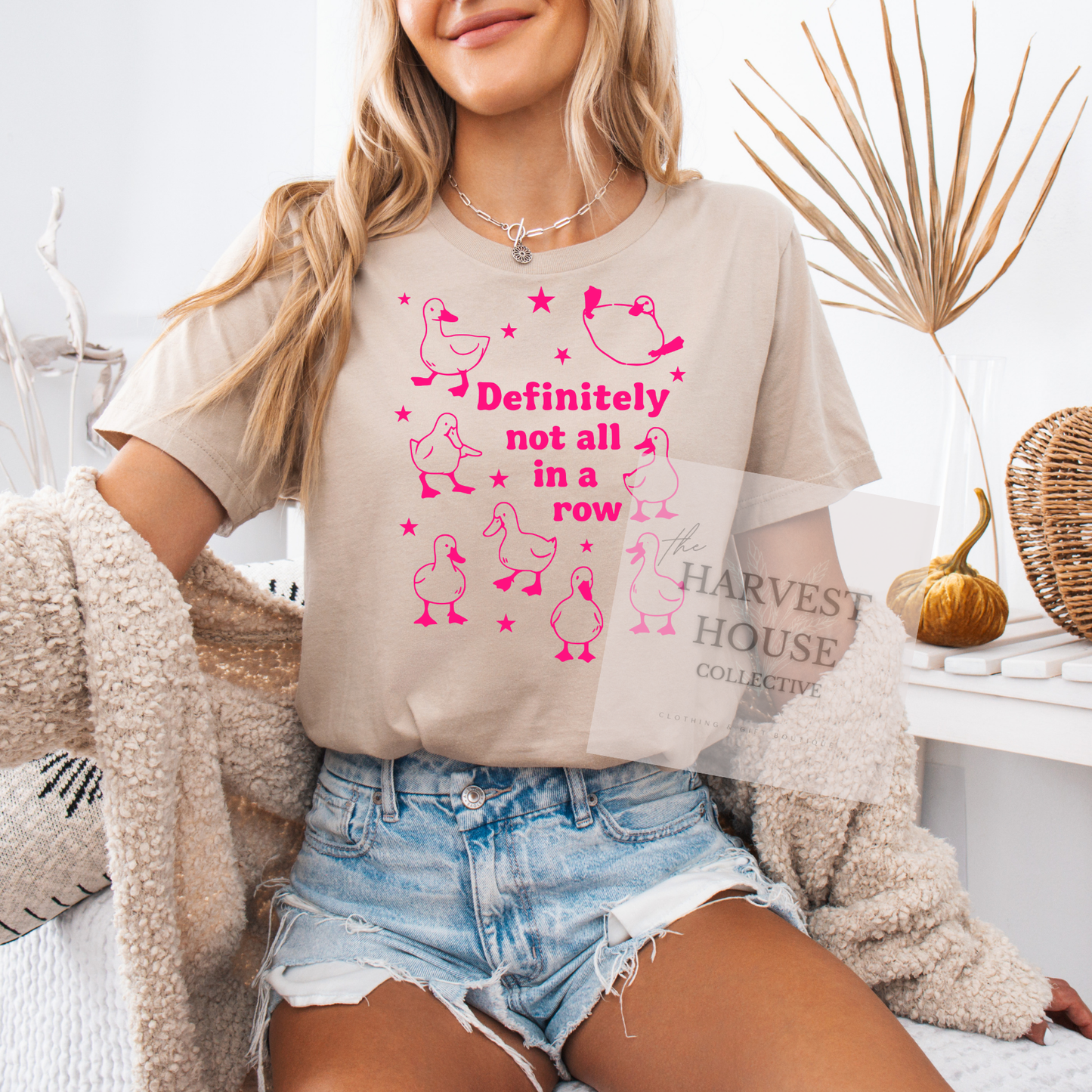 Ducks In A Row Tee