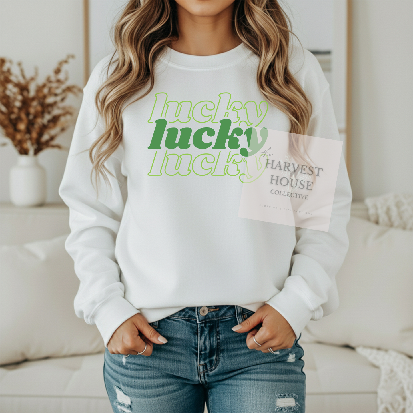 Lucky Gildan Crewneck & Hoodie