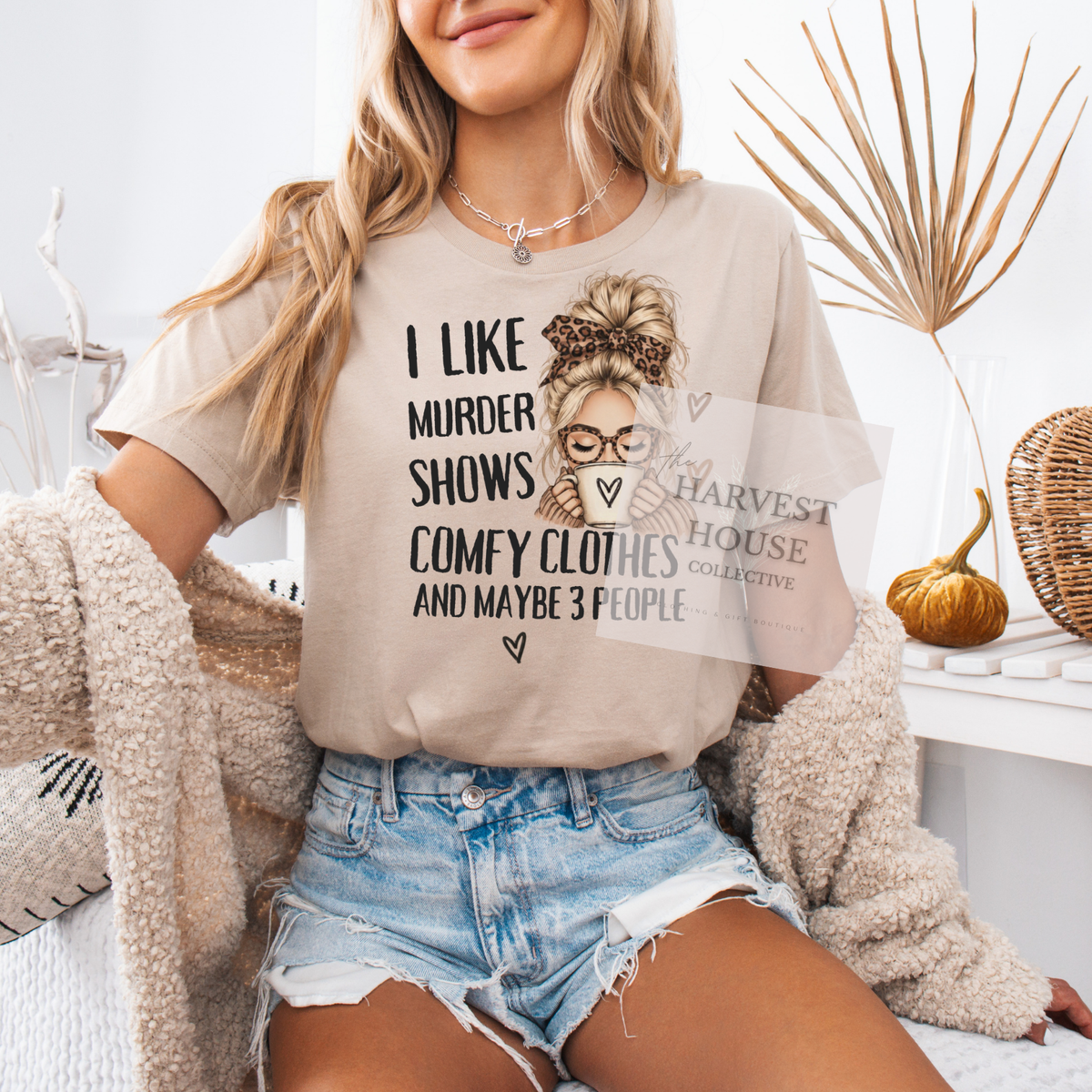 Murder Shows and Comfy Clothes Shirt