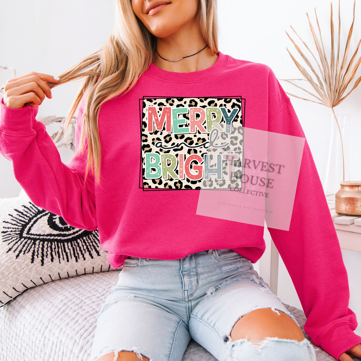Merry & Bright Crewneck & Hoodie
