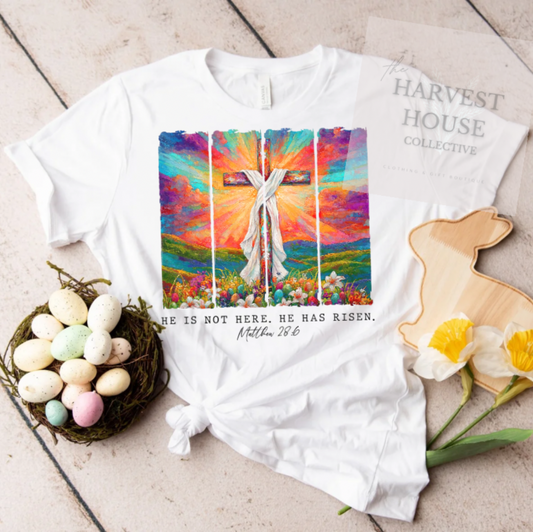 He Is Not Here Tee
