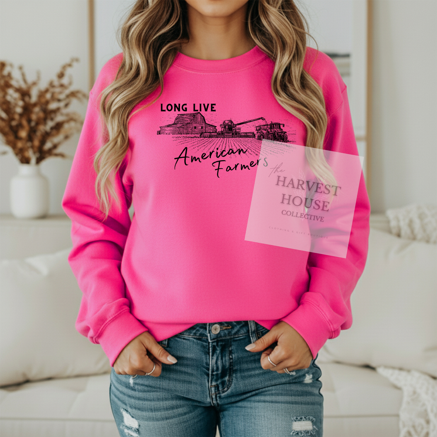 Long Live American Farmers Crewneck & Hoodie